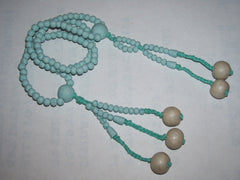 Aqua Stonelike Beads